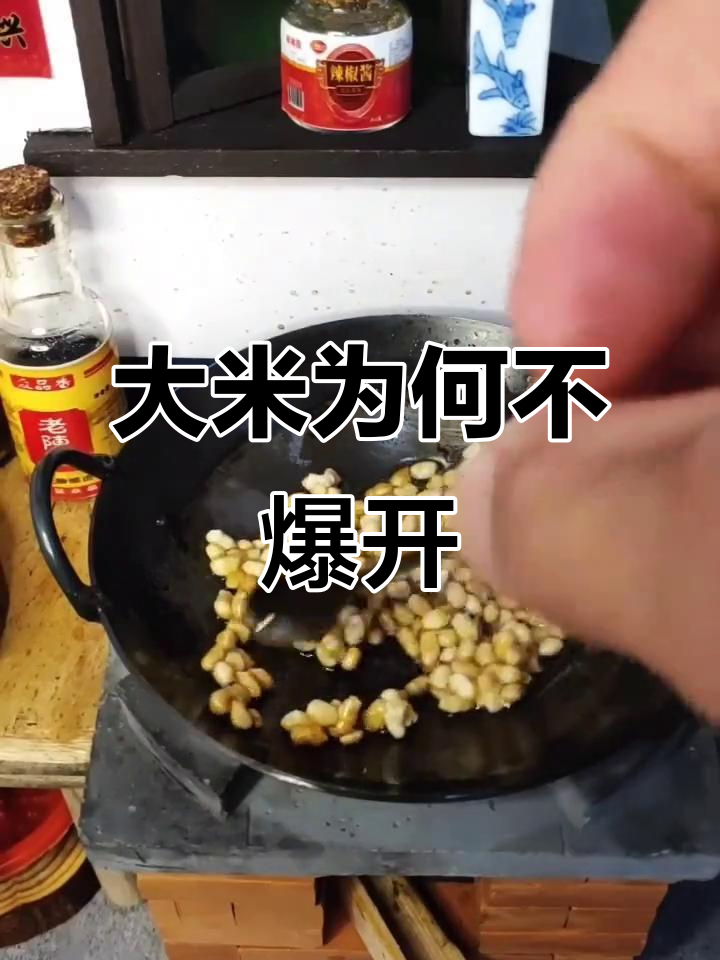 为什么大米总是爆不开?早餐小笼包和蒸饺的搞笑对话