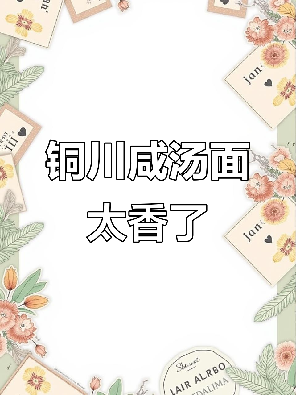 铜川咸汤面,大宽面条配豆腐丝,辣味十足让人停不下来