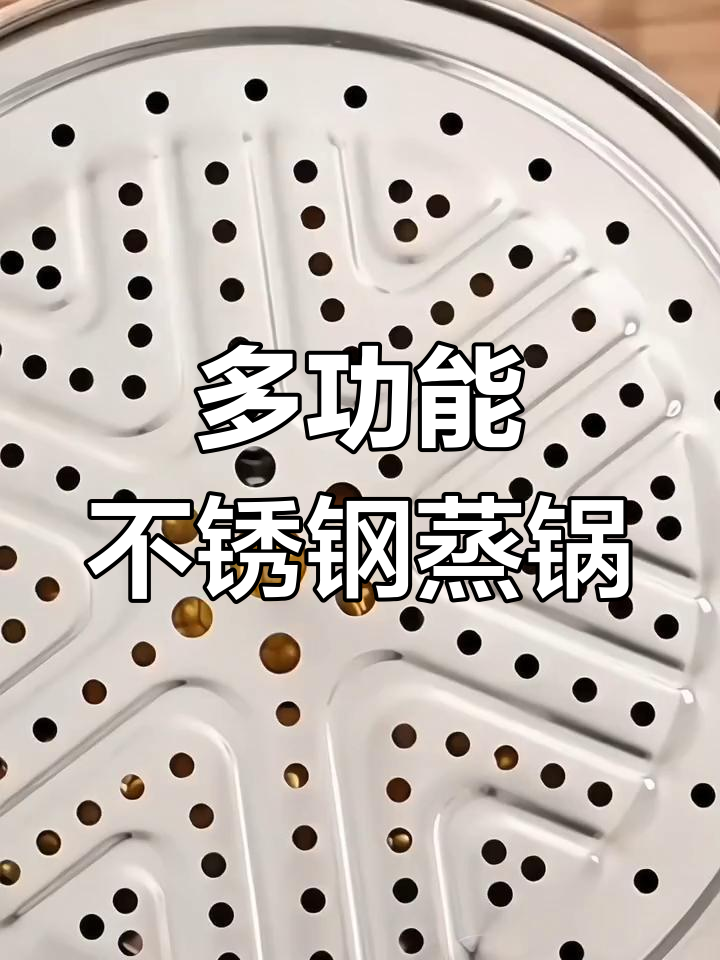 不锈钢蒸锅,炖汤煮粥全能,耐用又兼容多种炉具