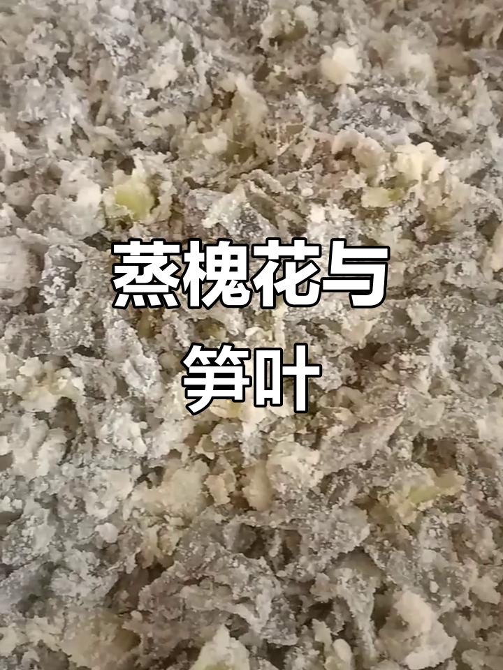 蒸槐花和笋叶,两天都吃上了美味蒸菜