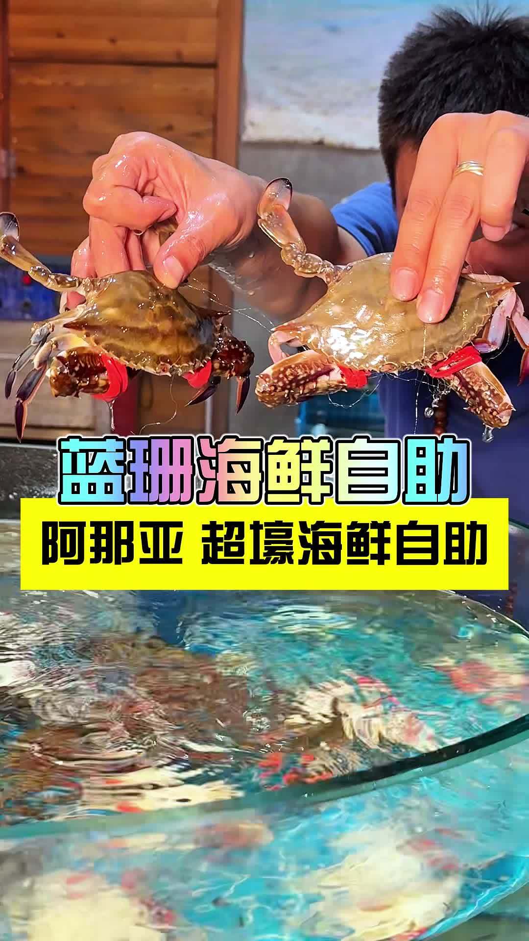 北戴河阿那亚要吃海鲜就得来这蓝珊自助海鲜直接拿气蒸 老友惠生活 发现宝藏小城 心动榜餐厅 