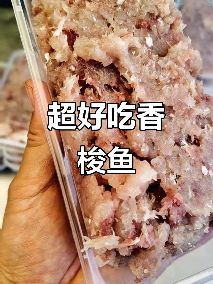 香梭鱼肉,鲜美如瘦肉,包饺子做丸子超赞