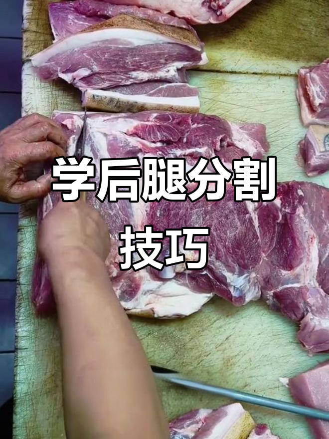 庖丁解猪技巧大揭秘，轻松掌握猪肉分割法