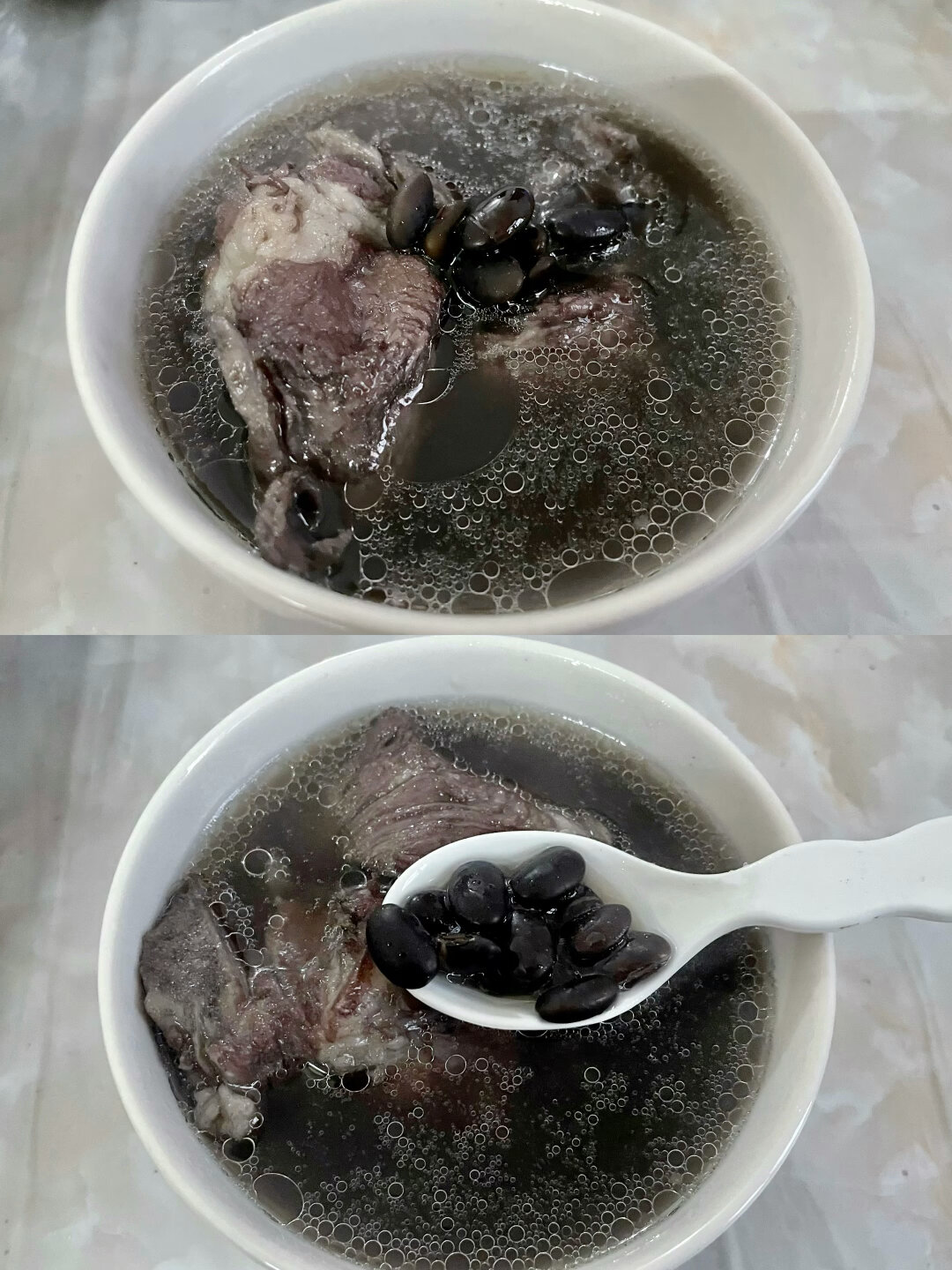 广东人爱喝汤|养颜养发补血黑豆骨头汤