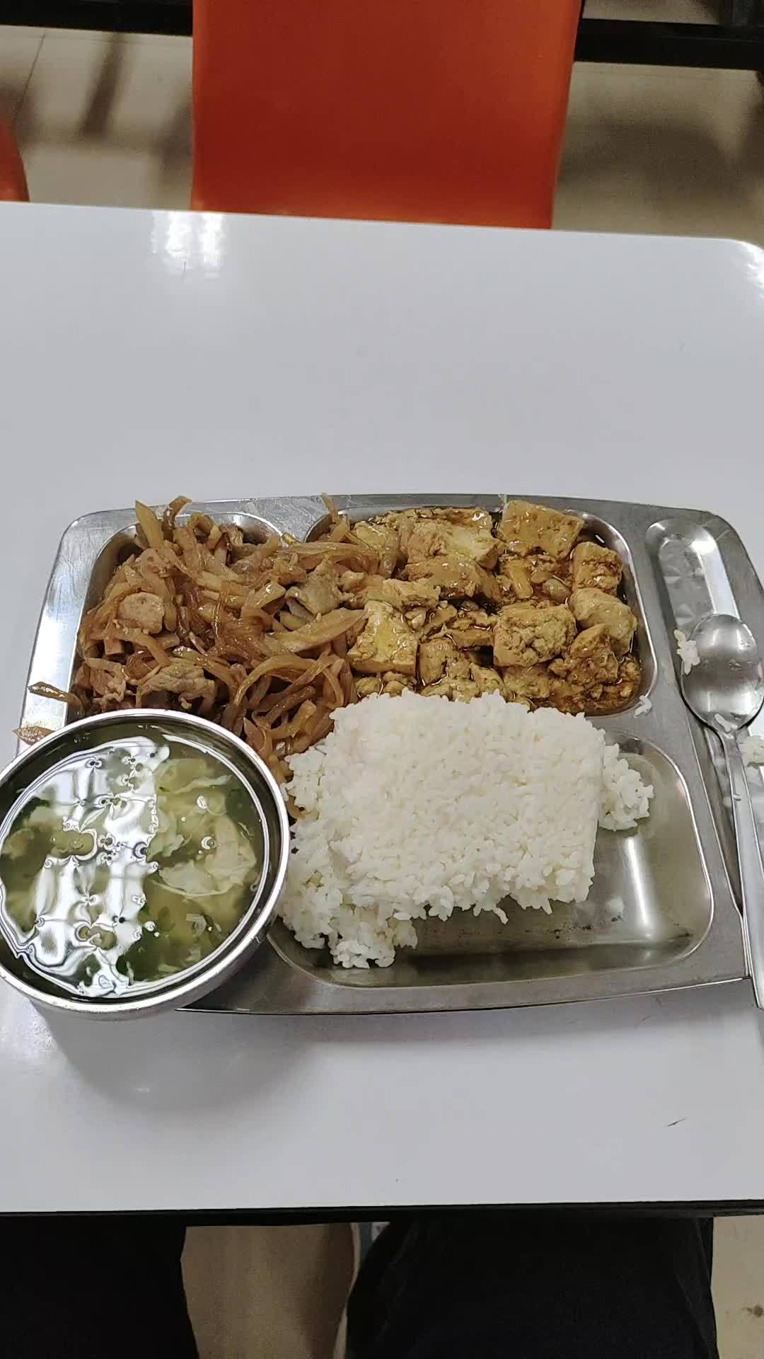 旱萝卜炖粉条,红烧豆腐。开张。现场实拍 日常工作餐 妈呀太香了 记录真实生活 简简单单又一