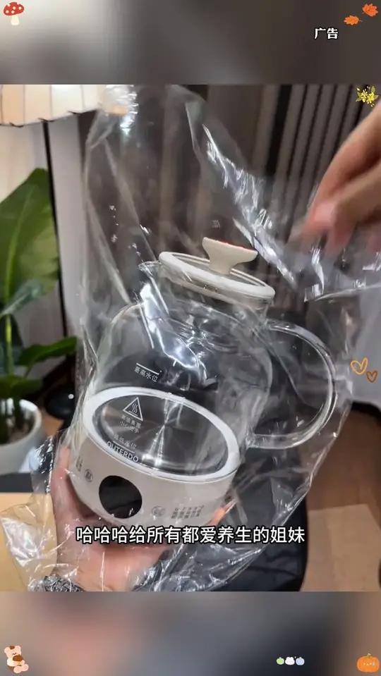 L多功能养生壶 既能煮茶又能煲汤做甜品的养生壶,秋冬天有它真的很实用,可以24小时预约和智