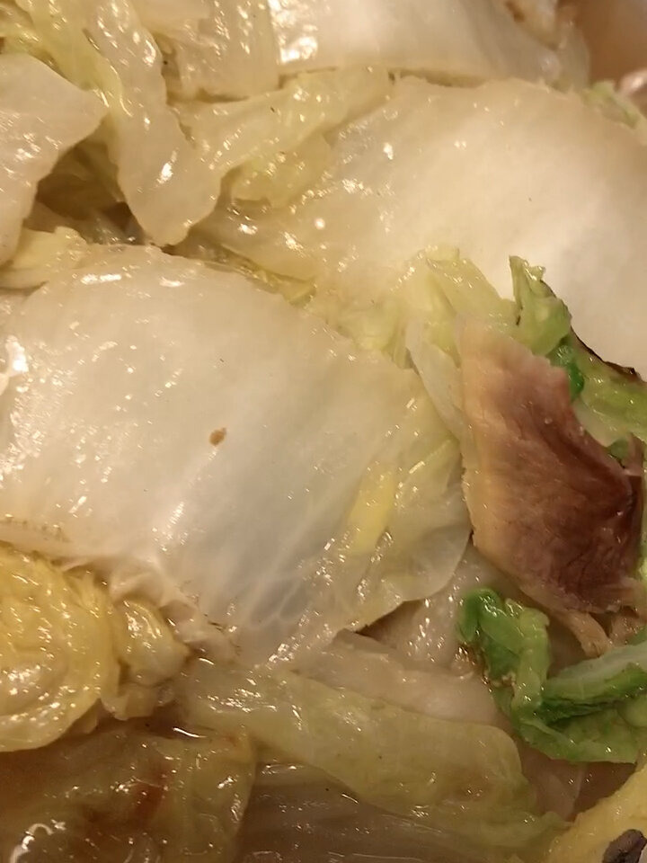 咸肉大白菜,好吃又简单