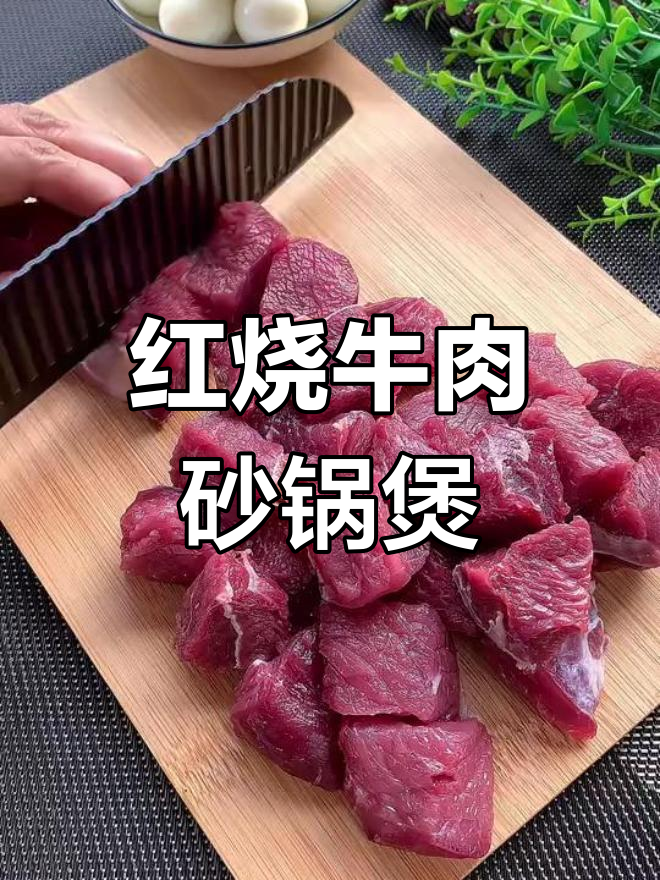 秋季滋补红烧牛肉,砂锅炖出满满香气