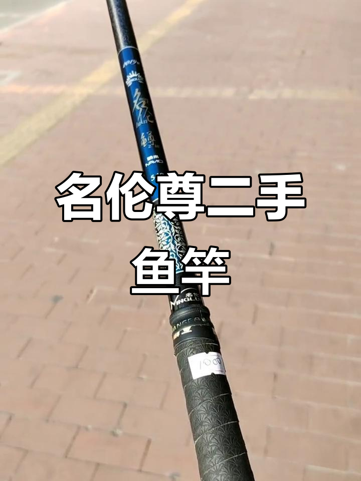 二手名伦尊鱼竿,五米四标准杆,休闲野钓必备