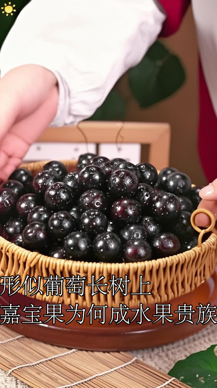 形似葡萄长树上,嘉宝果为何成水果贵族