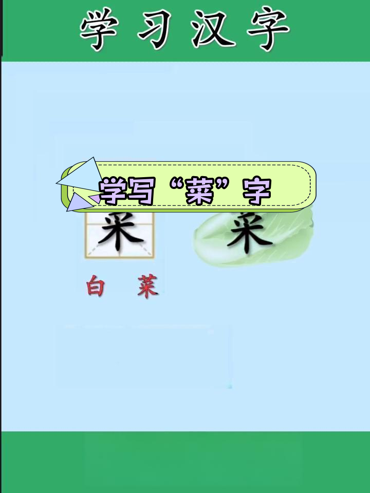 菜字拼音与书写技巧