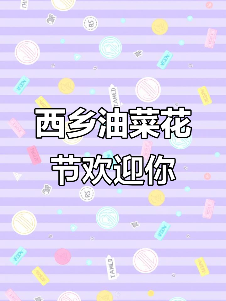 陕西汉中油菜花节盛大开幕,西乡主会场等你来赏!