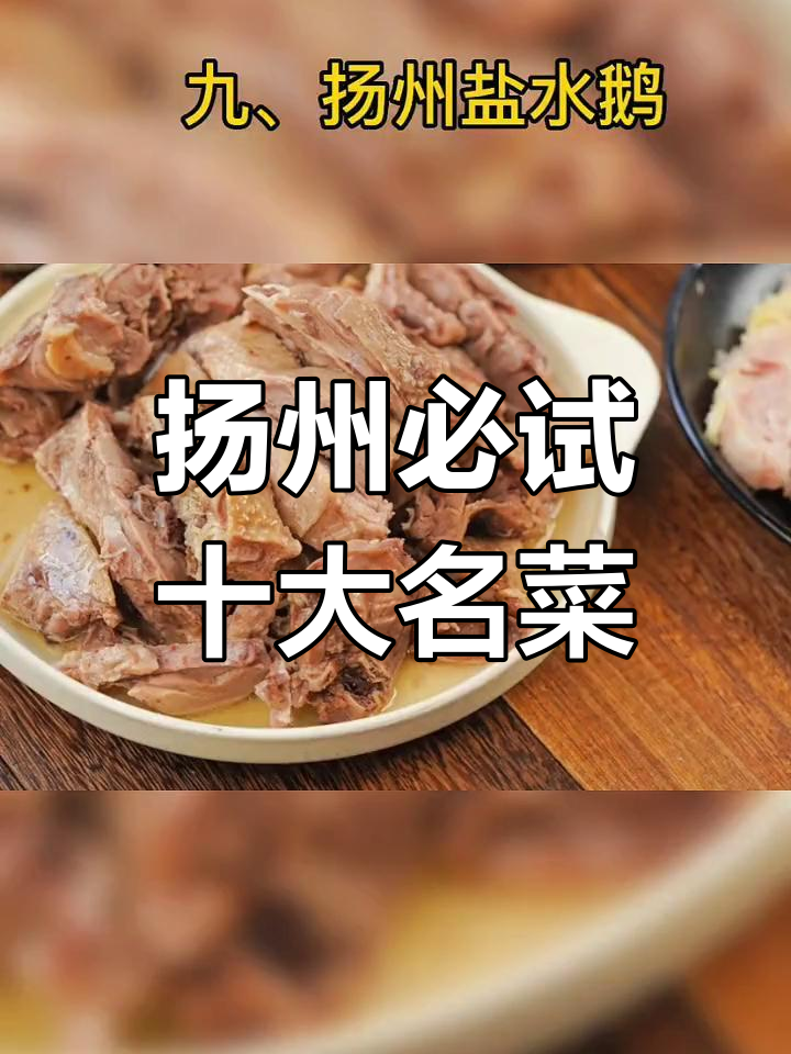 扬州十大经典美食,炒饭、狮子头等全收录