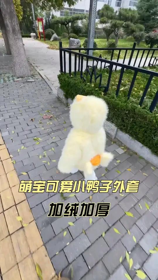 要被小黄鸭萌哭辣～骗你生女儿 小黄鸭 高品质童装 棉服外套 鸭子成精啦