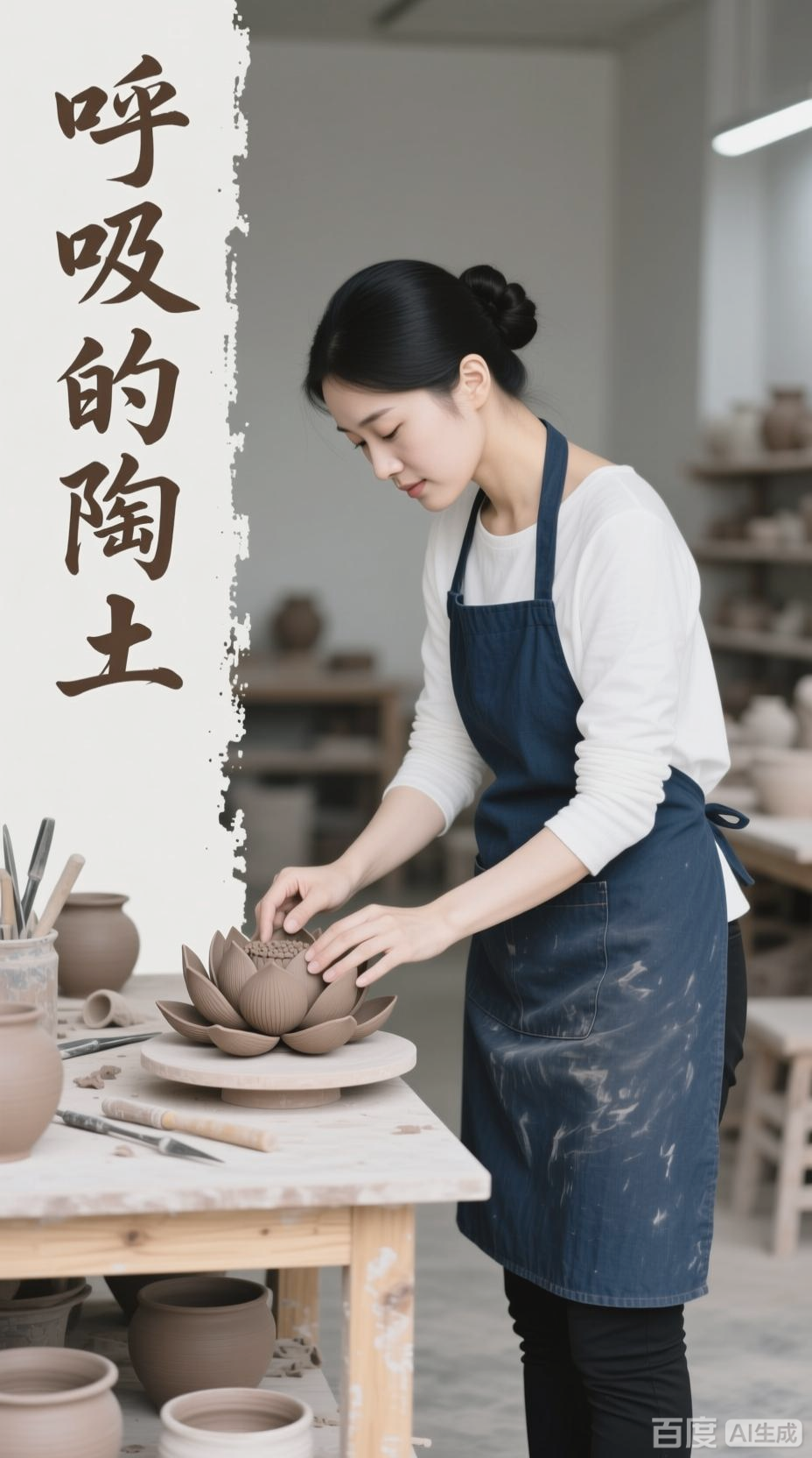 手工莲花盘，人与材料的呼吸共鸣