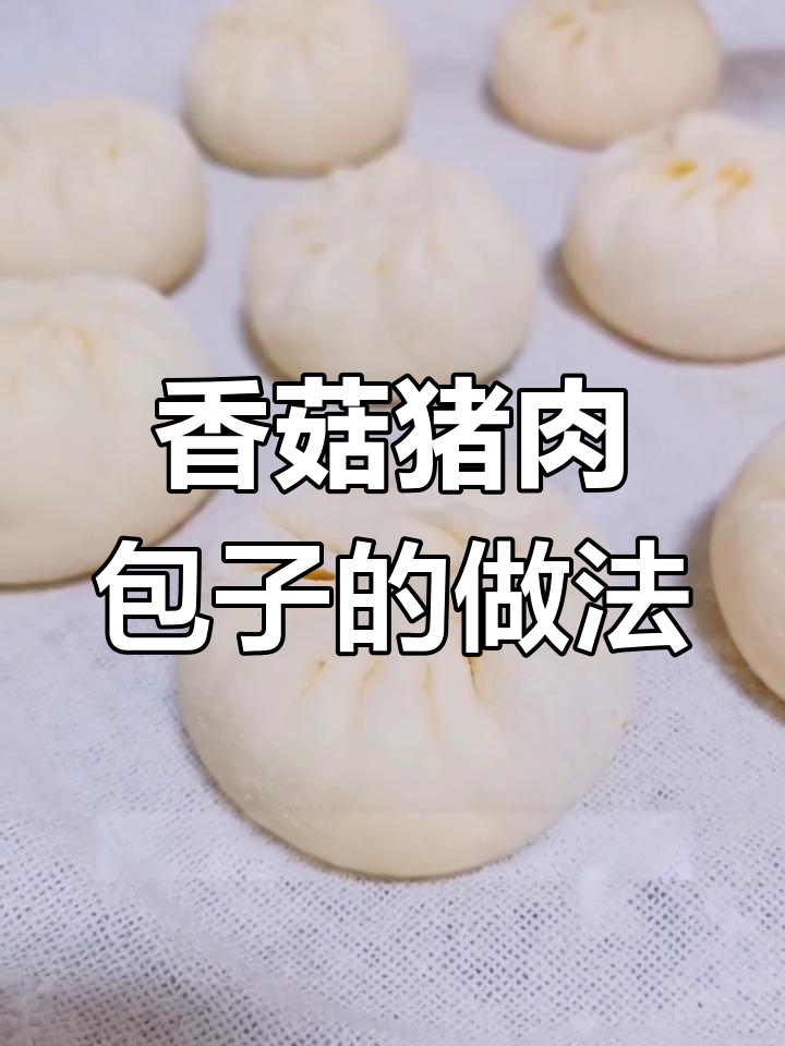 香菇油菜猪肉包子制作全攻略,简单又美味