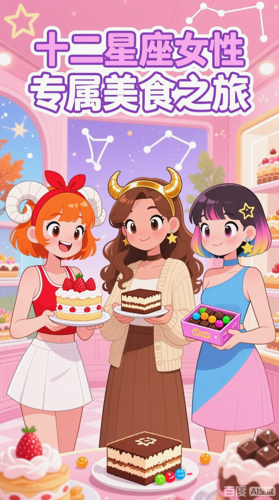 十二星座女性专属美食之旅