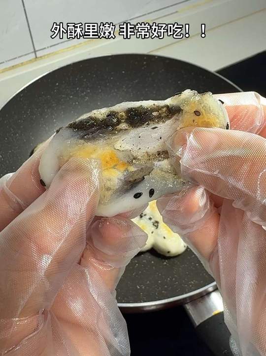 煎汤圆比煮的还好吃!外酥里嫩做法简单,一口一个太香啦
