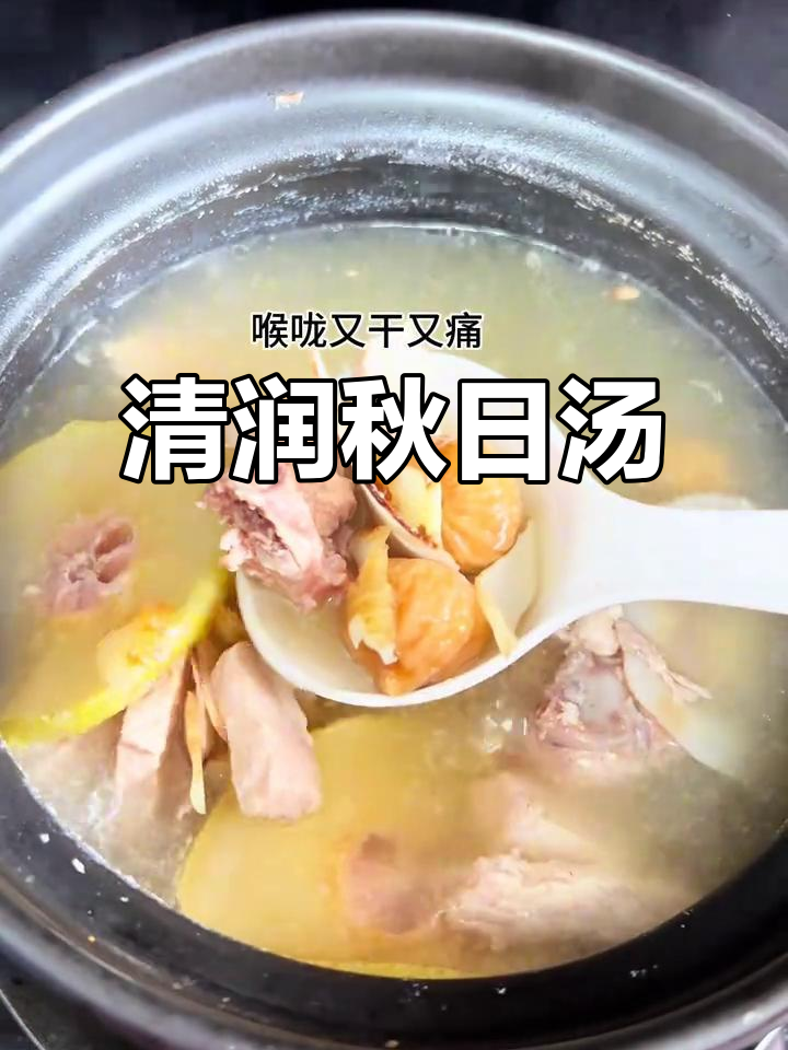 秋季干燥,来碗清润汤水滋润喉咙,海底椰瘦肉汤超有效!