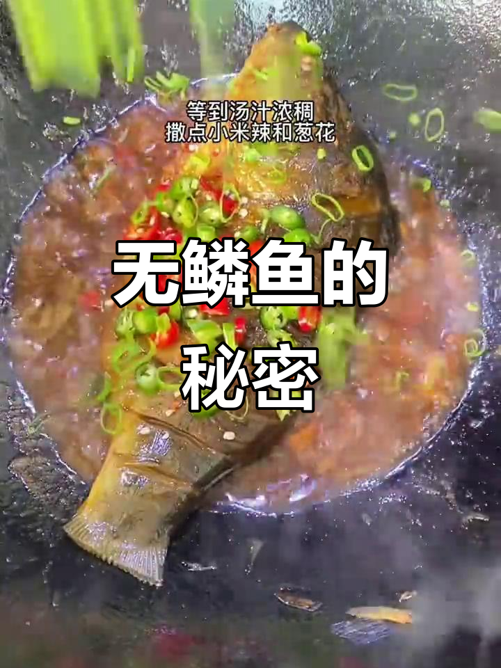 老爸钓到罕见无鳞鱼，红烧鲜嫩美味，老妈求我分享做法