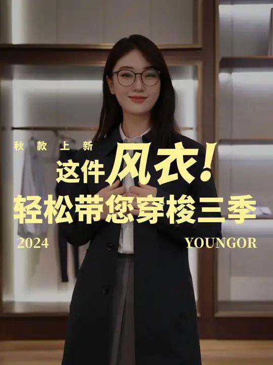 鹅绒风衣一直是时尚街拍出镜率头几名的单品~现在就来直播间为自己选一件吧~ 品质男装 秋冬新