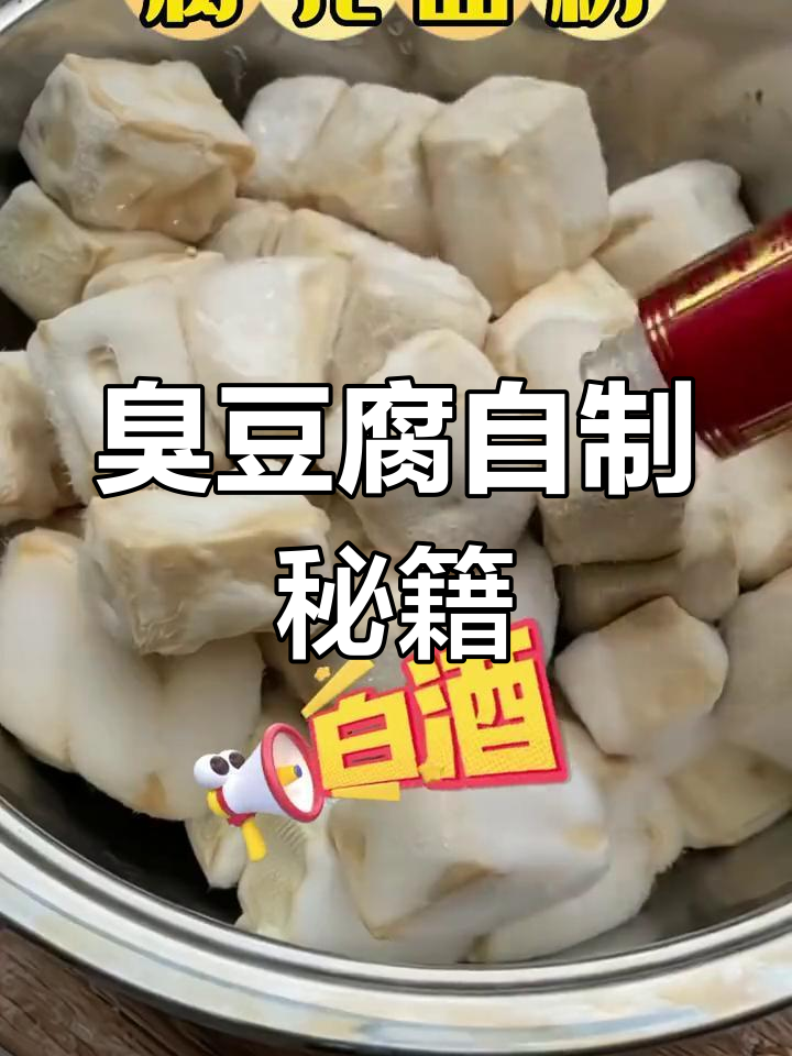 自制臭豆腐,发酵菌粉助力长毛霉香四溢