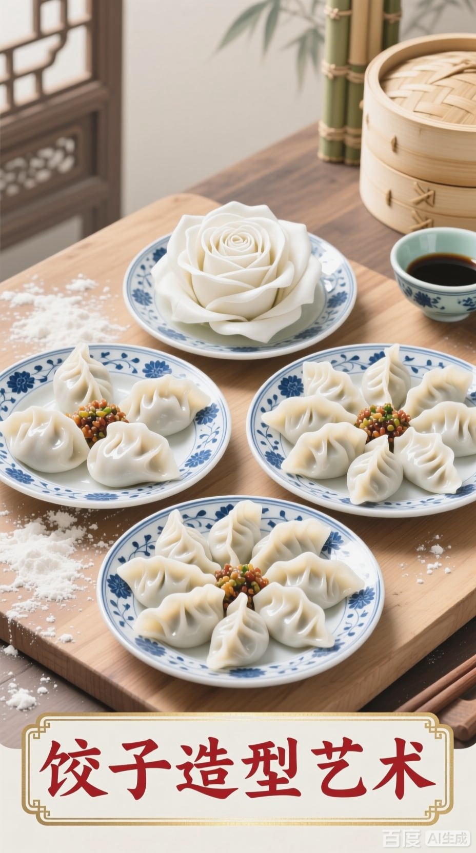 饺子艺术，形态各异的美味