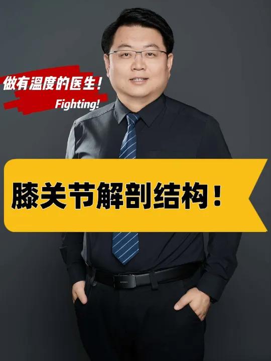 膝关节解剖结构!膝关节大体结构如下:骨性结构由股骨远端、胫骨近端、髌骨构成,三者之间有关节