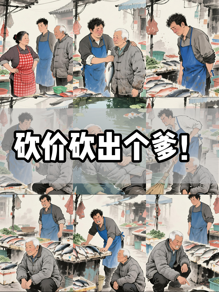 大爷砍价太狠气跑老板,结果发现是失散亲爹!