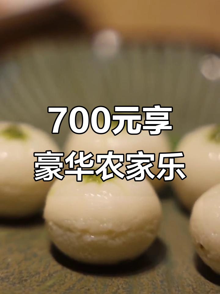杭州奢华农家乐，700元吃遍春季美味！