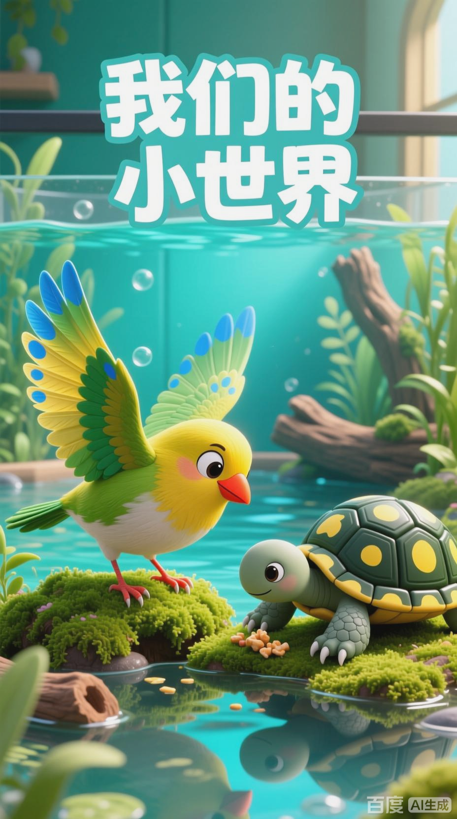 共同守护的小世界，活过来了