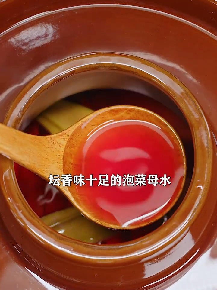 泡菜母水教程,做好了十年不起白沫!
