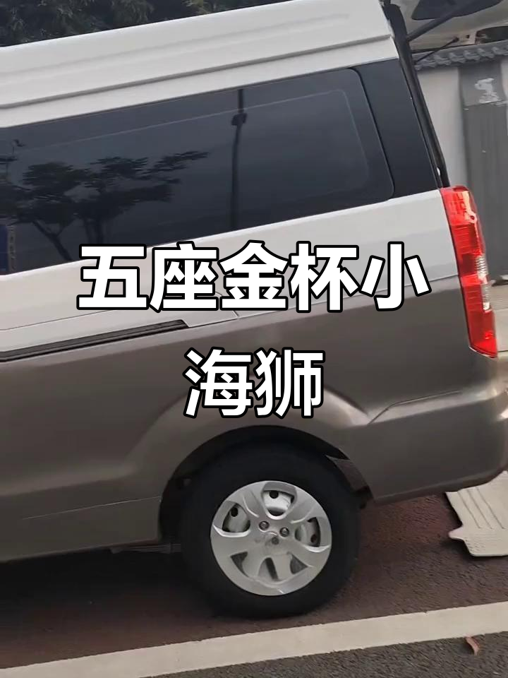 19年金杯小海狮五座面包车,空调助力全款两万二千八
