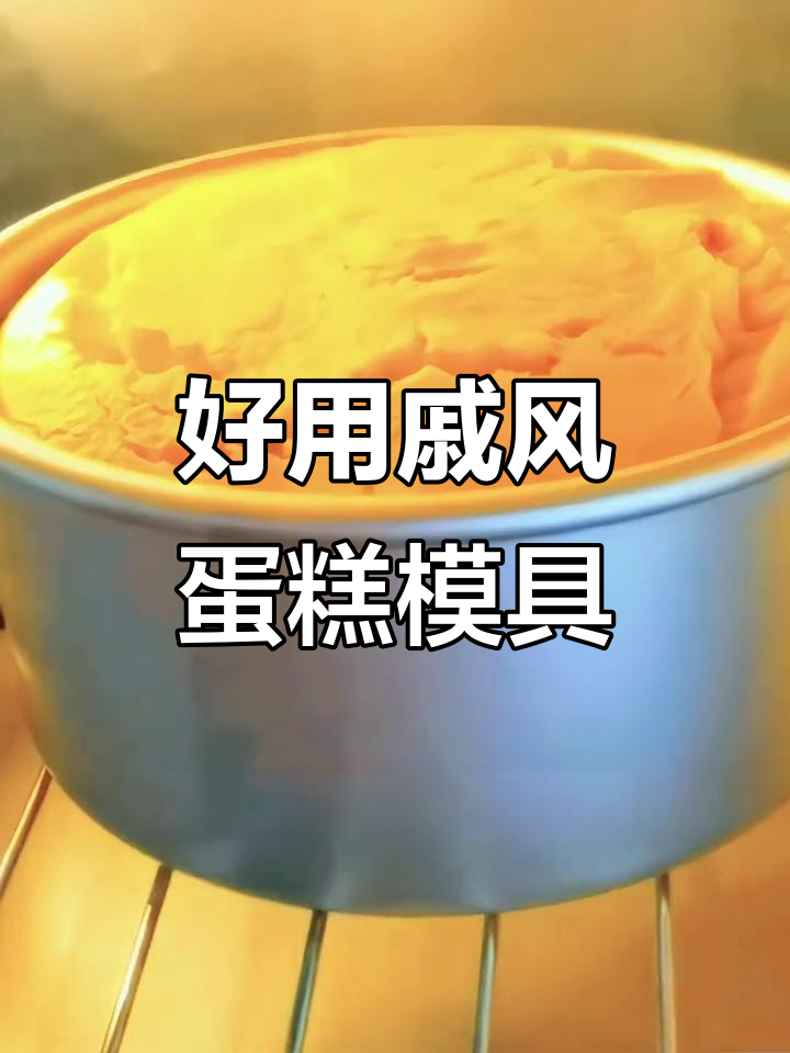 戚风蛋糕模具必备,轻松脱模不粘底