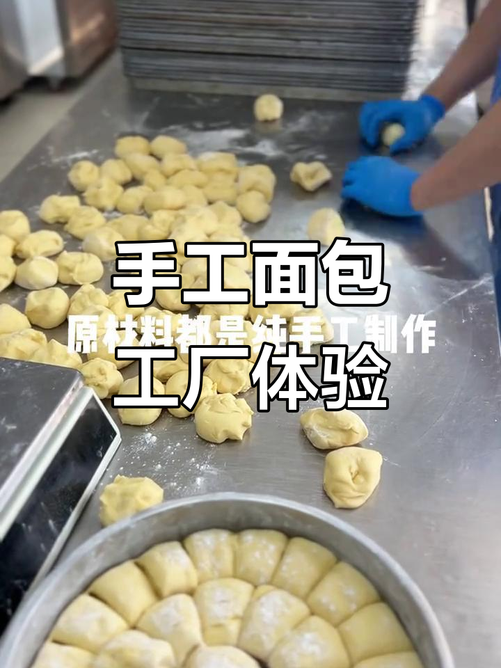 威海八百平手工面包工厂,每天忙碌的流水线与客户的信任