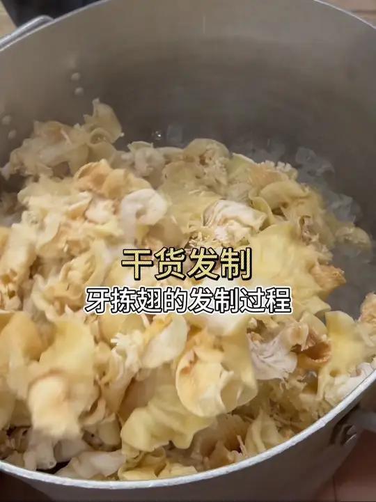 得刚入行接触鱼翅时,手没有洗干净会被师傅骂半天 万物皆可种草搜