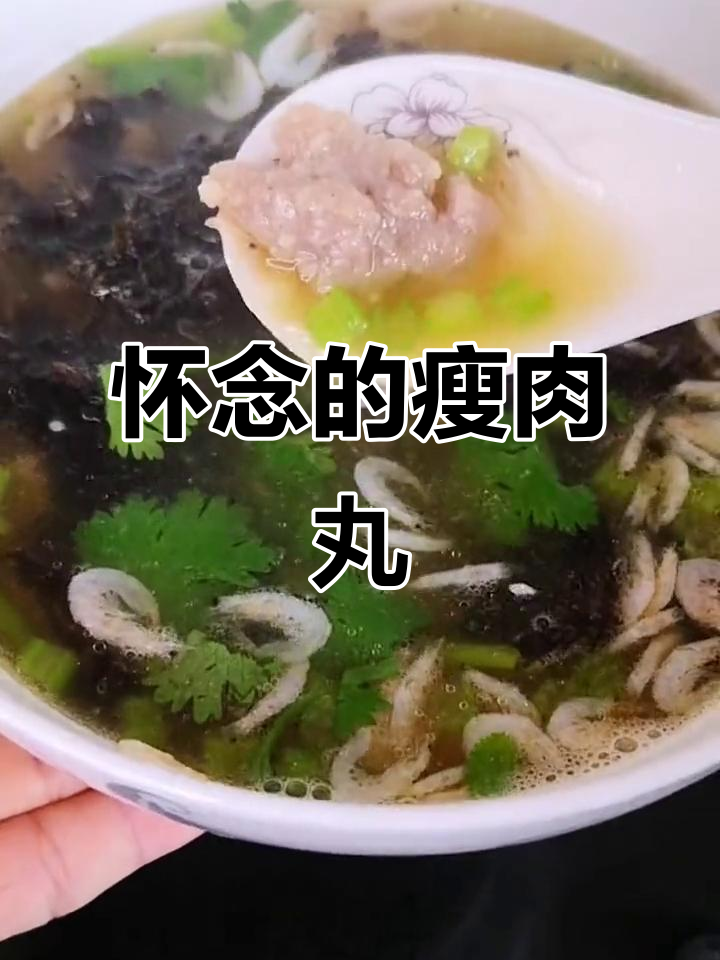 80年代的味道,瘦肉丸家庭做法重现,回忆满满!