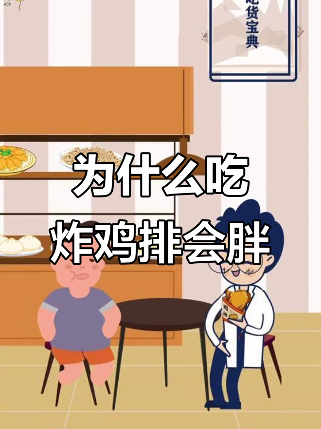 炸鸡排真的是垃圾食品吗?营养成分比米饭还健康