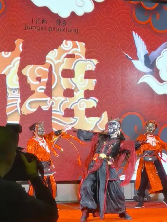 带你领略一下萍乡本土最燃的 傩戏萍乡傩文化傩舞非遗文化里的年味有多浓傩戏之乡江西