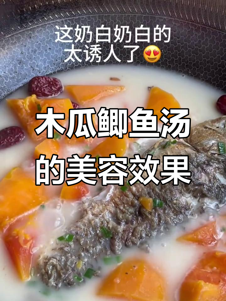 木瓜鲫鱼汤,美容养颜的秘密武器
