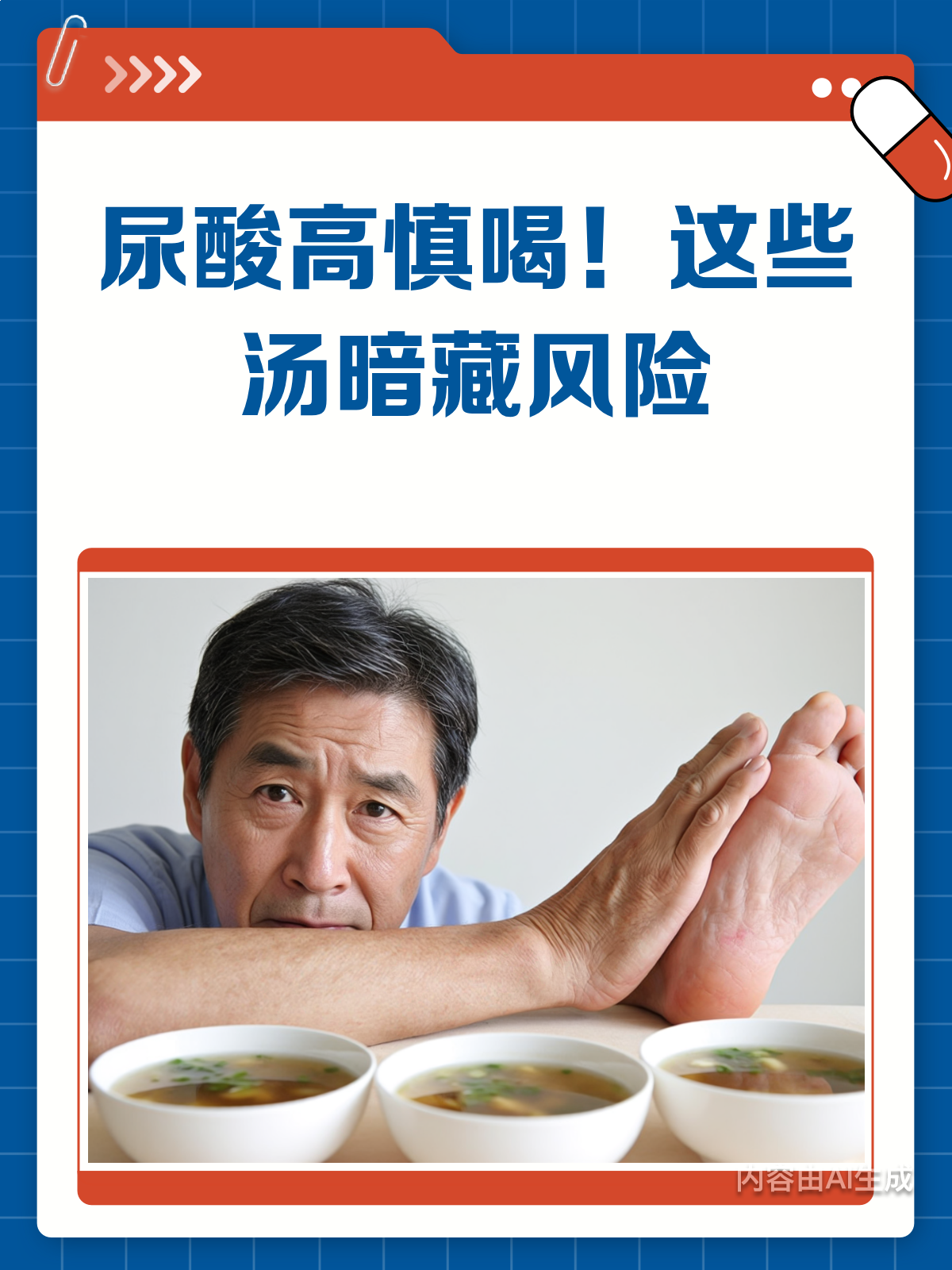 尿酸高必看！这些汤竟是“嘌呤炸弹”