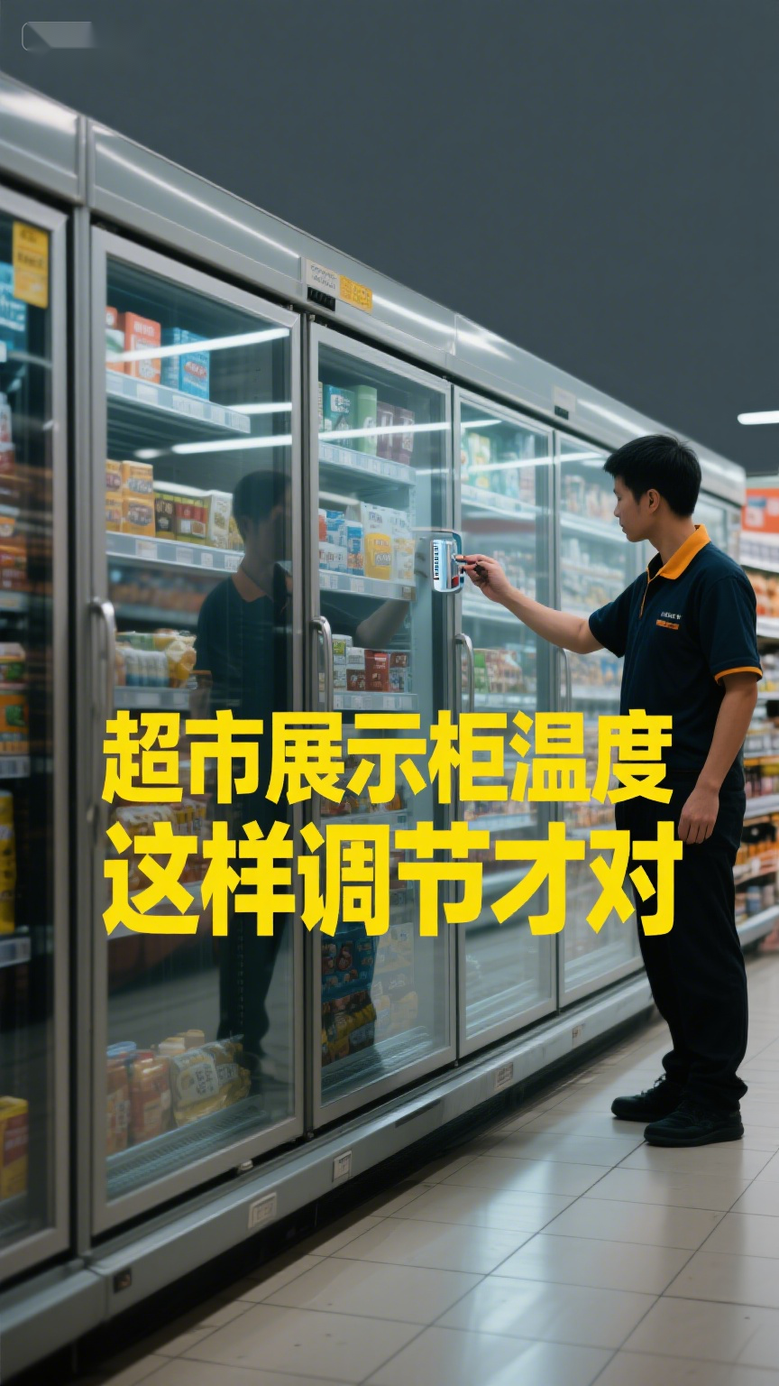 超市展示柜温度,这样调节才对