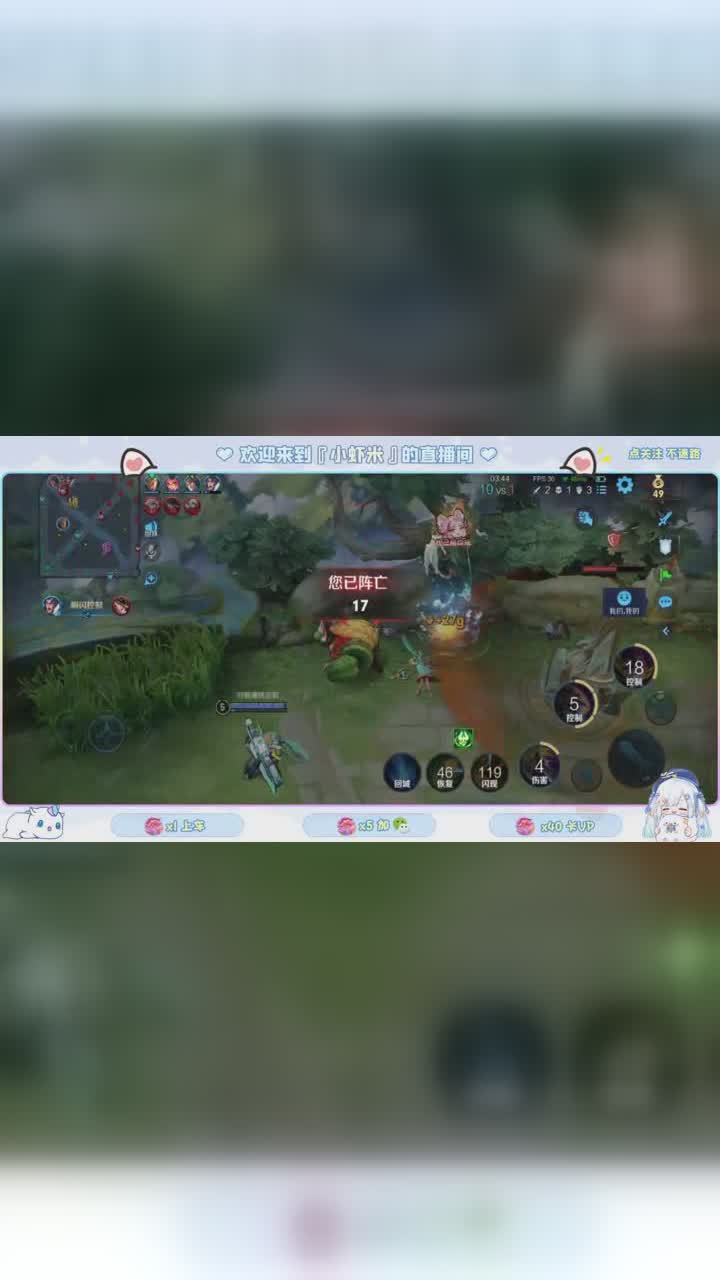 王者荣耀 小虾米乖乖 大神主播带粉中