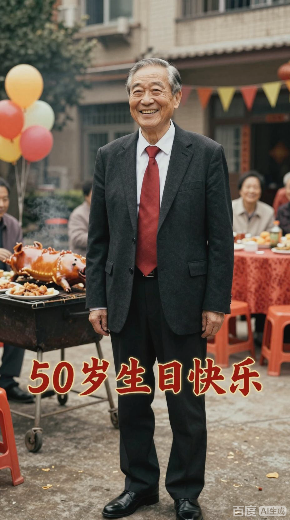 父亲50岁生日派对盛宴