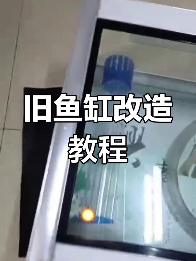 上过滤鱼缸改下过滤,轻松升级