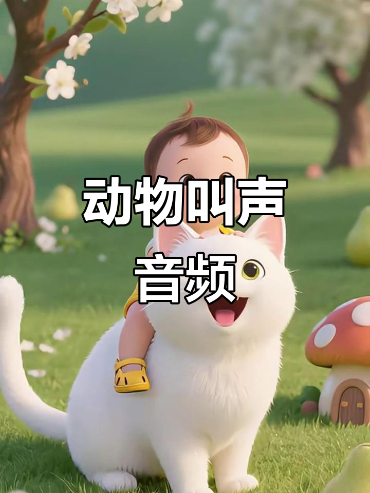 小猫小狗小鸡小鸭叫声大集合,动物儿歌启蒙学起来