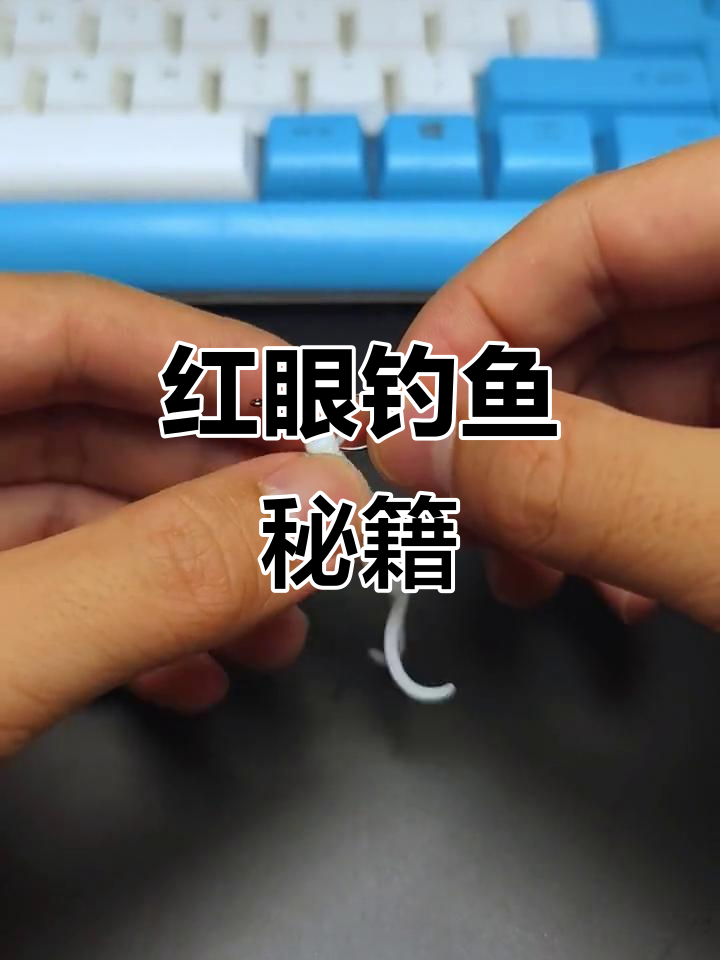 白色小虾假饵,钓红眼罗非必备!