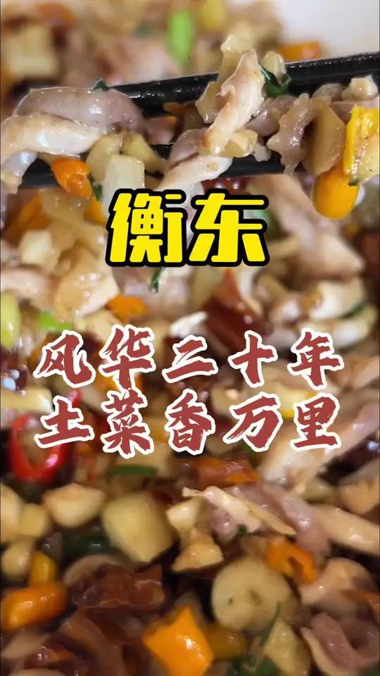 衡东土菜 衡东土菜,你最爱哪一家?风华二十年土菜香万里 衡东土菜二十年 湖南最好吃的地方 