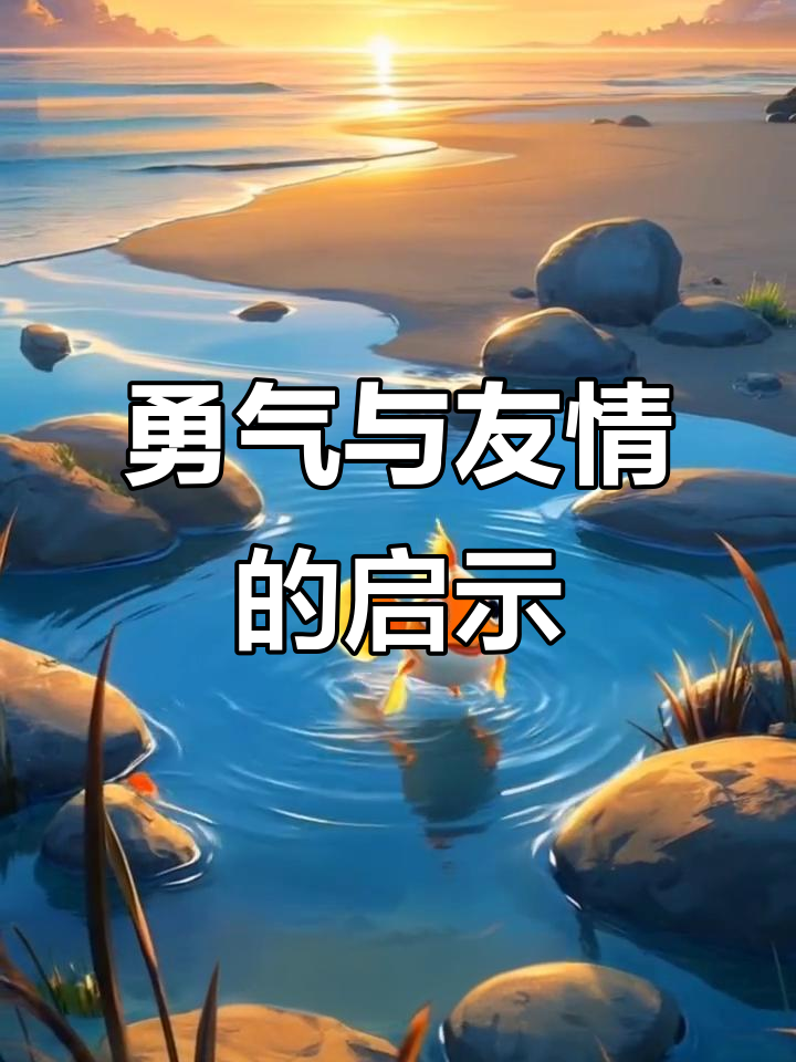 小金鱼教会孩子勇敢与珍惜，友情的力量不可忽视