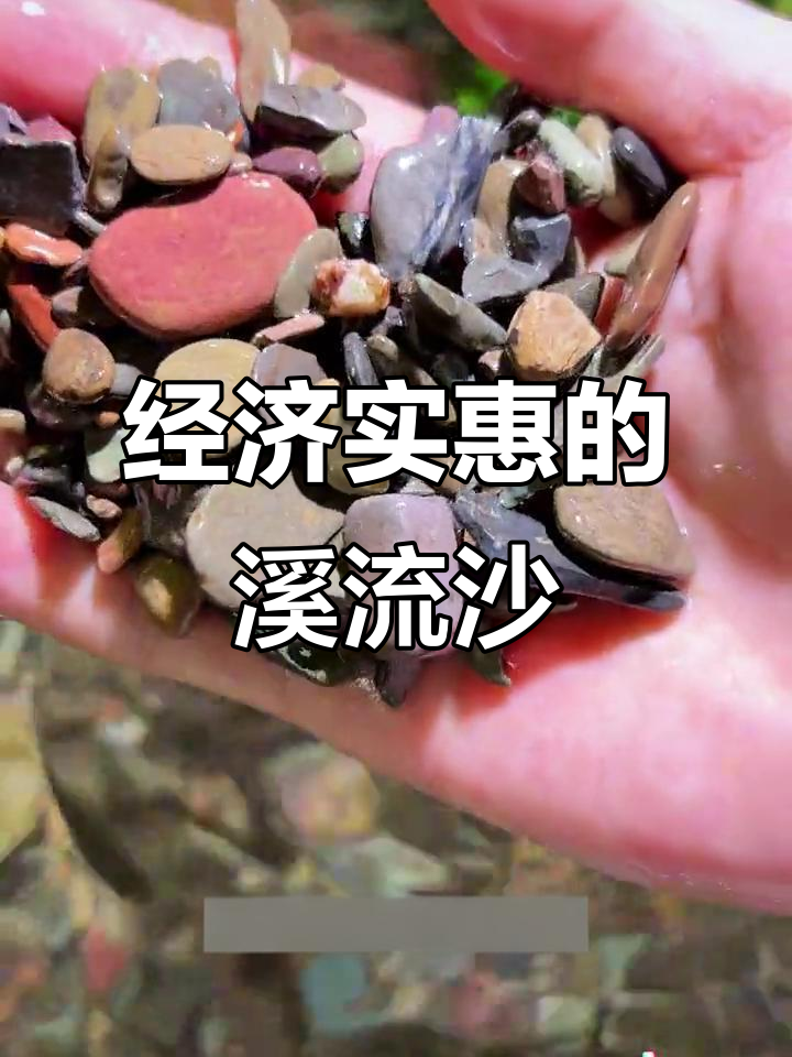 鱼缸造景必备!这种溪流砂既便宜又美观,水质净化效果超强